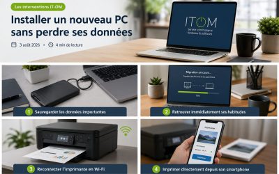 Installer un nouveau PC sans perdre ses données
